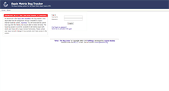 Desktop Screenshot of bugs.matrix.squiz.net